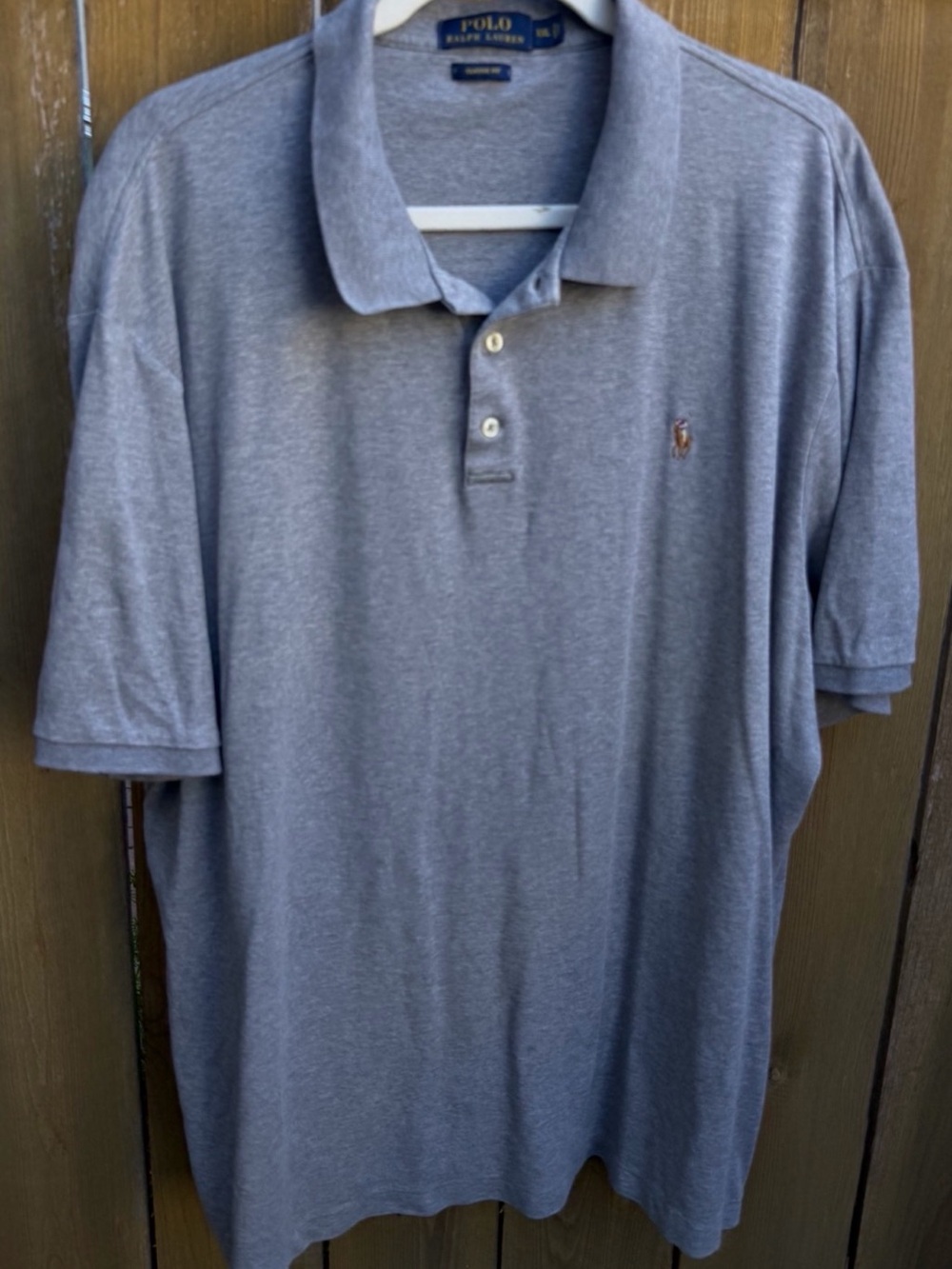 Polo by Ralph Lauren Gray Classic Polo Shirt men’s XXL